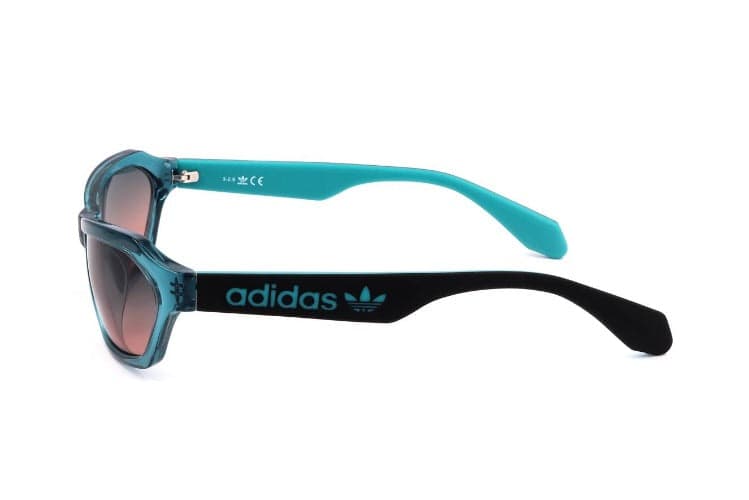Adidas OR0021 87W Sunglasses Shiny Turquoise 58mm Unisex 3