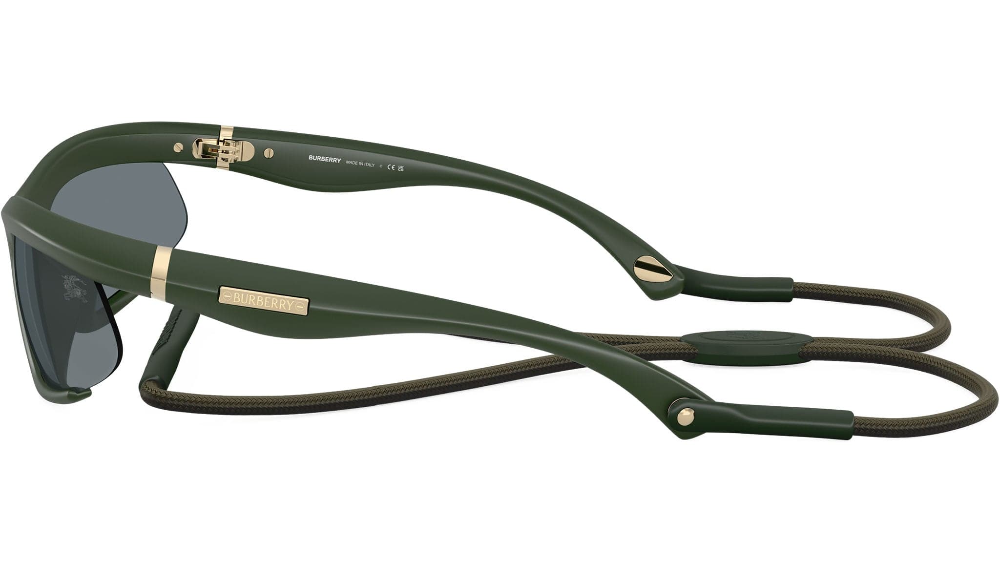 Burberry 0BE4462 41556G Sunglasses Rubber Green 3
