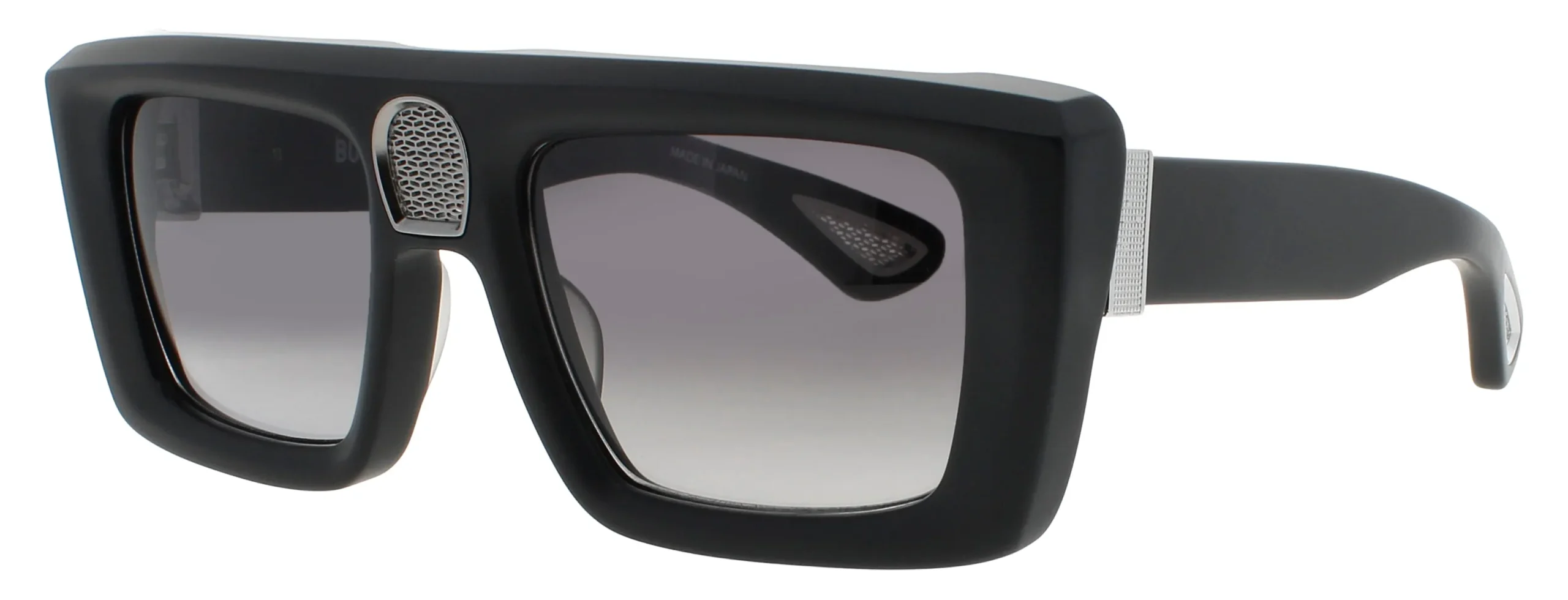 Bugatti 02 MBK Sunglasses Matte Black 53mm Men