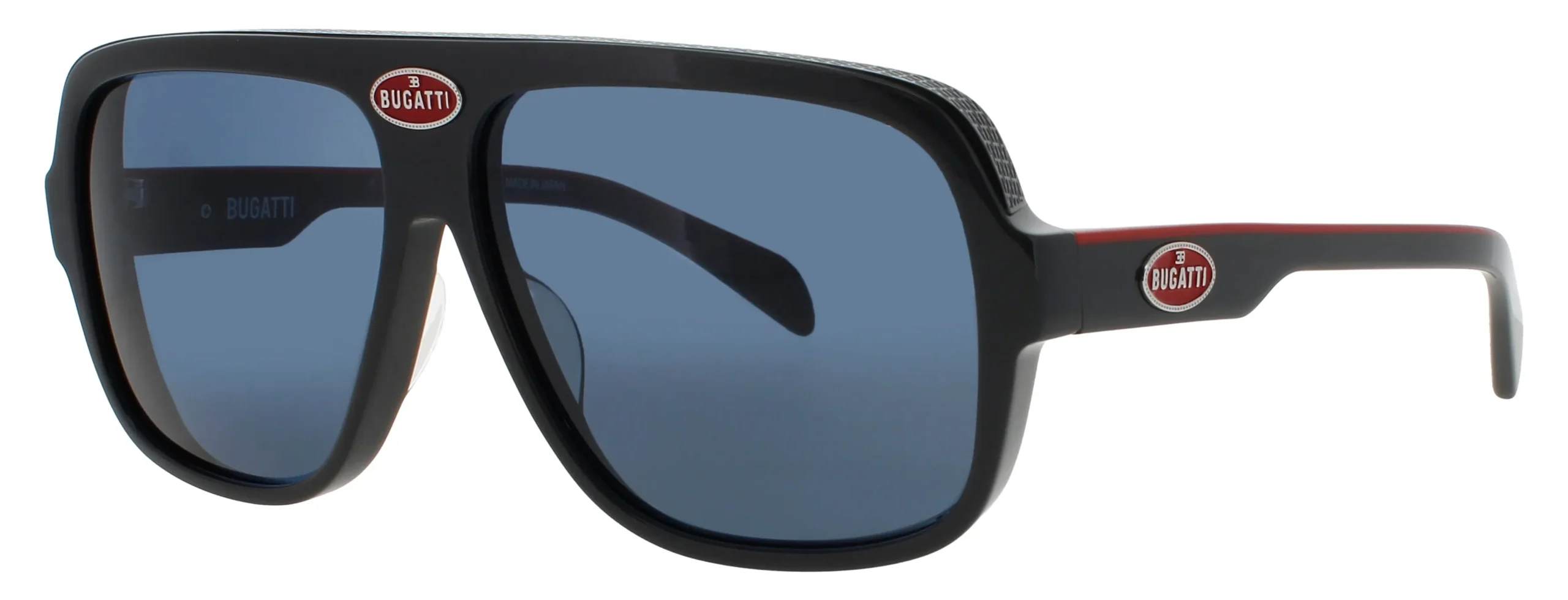 Bugatti 06 Sunglasses Black 60mm Men