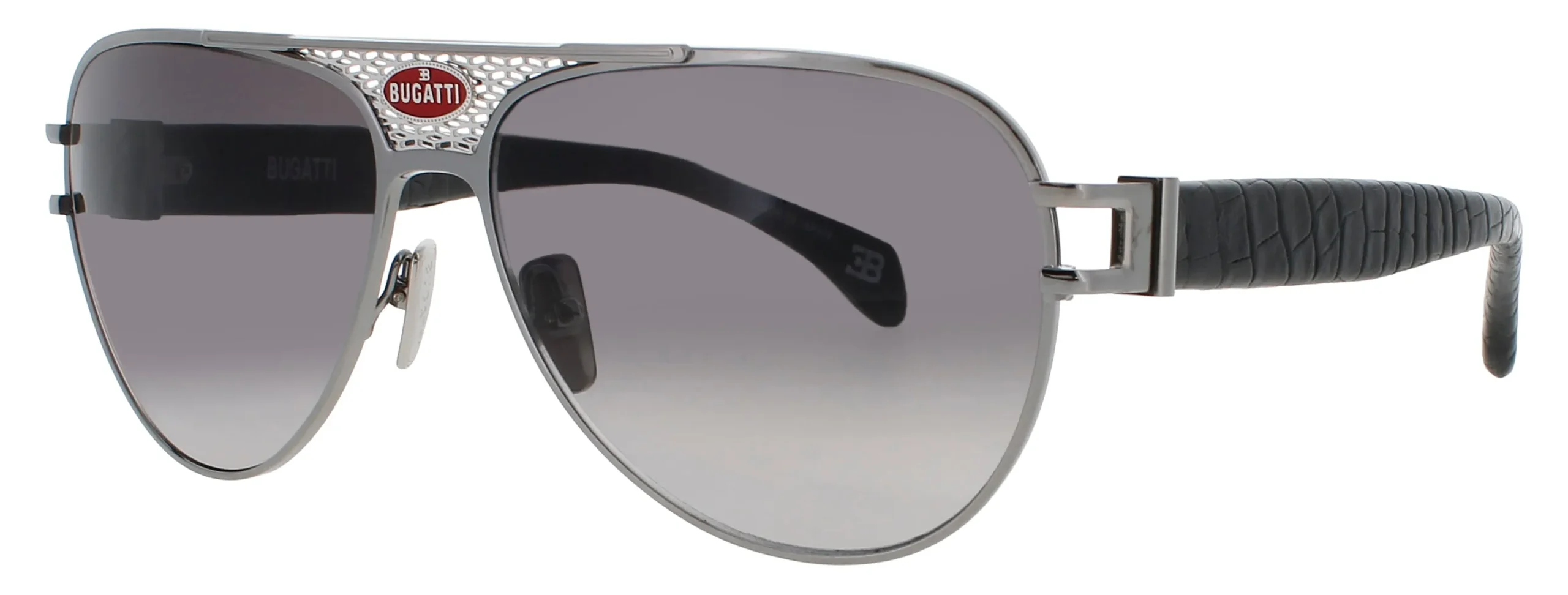 Bugatti 11 BGM Sunglasses Black 63mm Men