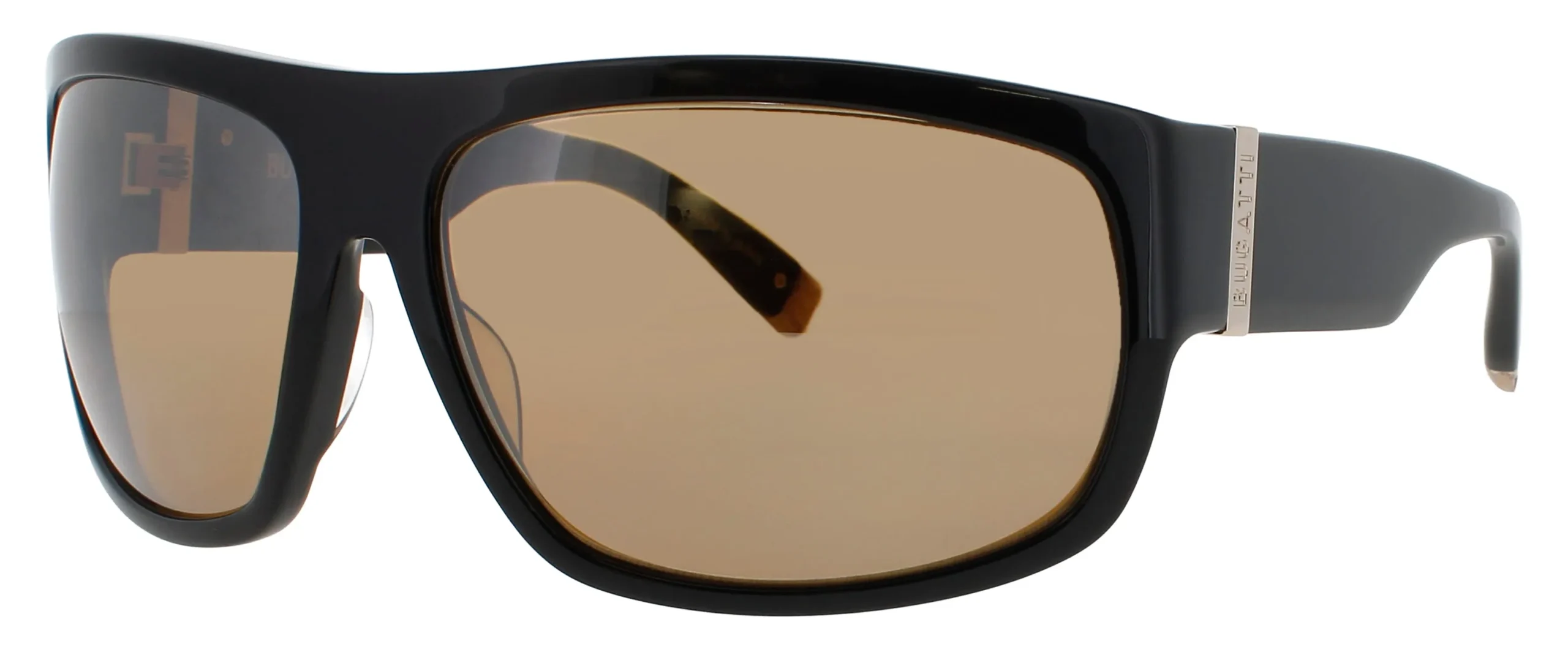 Bugatti 43C BK Sunglasses Black 66mm Men