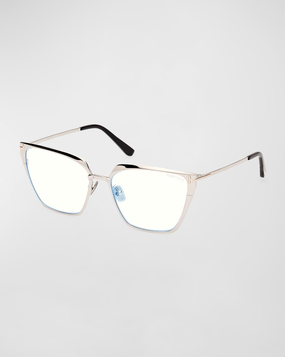 Tom Ford TF5945-B 016 Eyeglasses Silver 56mm Women