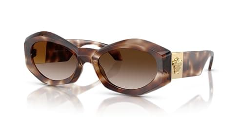 Versace MOD.4466-U 5461/3B VE4466U Sunglasses Brown 140mm Women