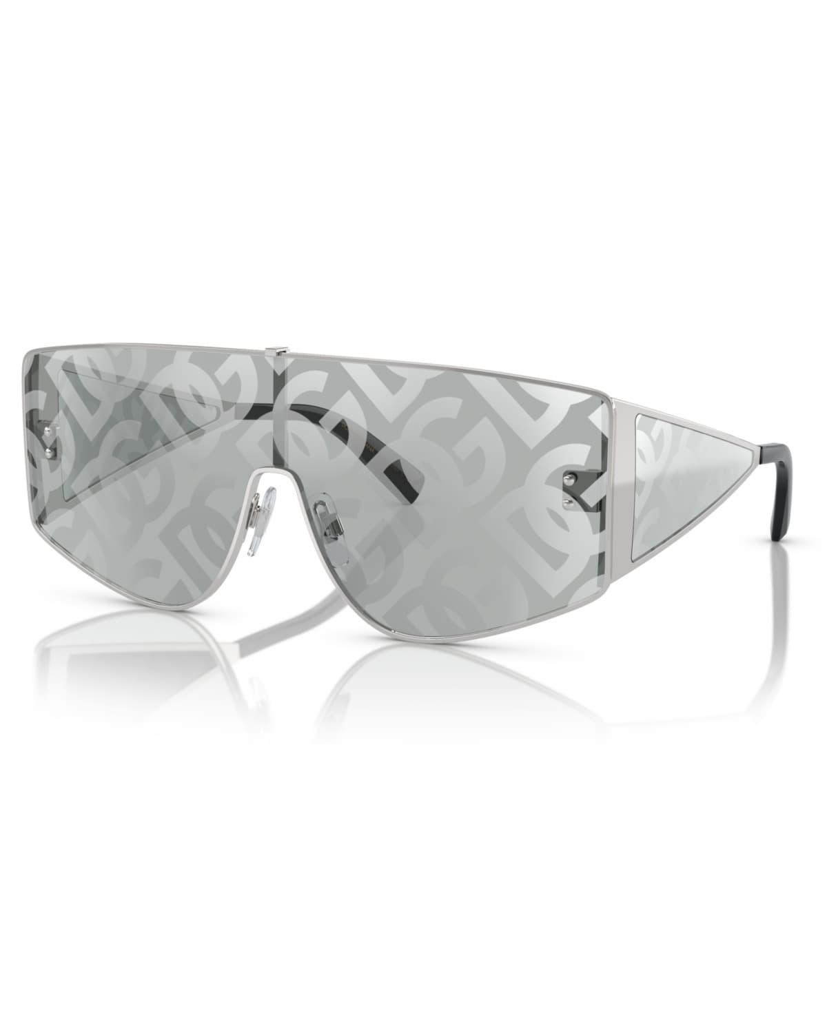 Dolce & Gabbana DG2305 05AL Sunglasses Silver 70mm Men