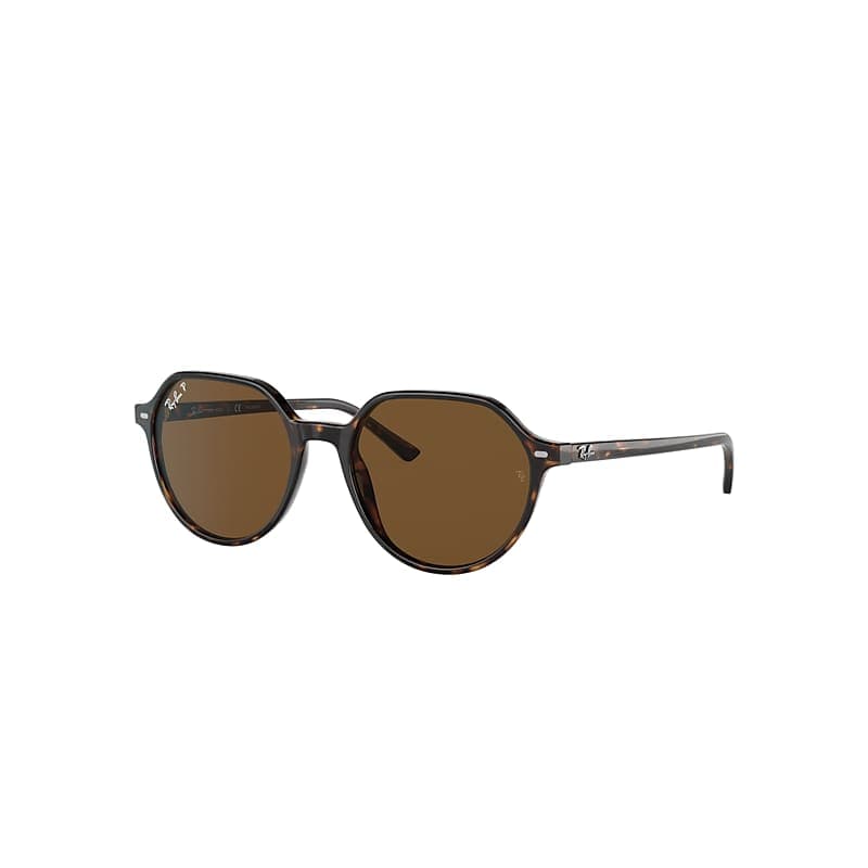 Ray-Ban RB2195 THALIA 902/57 RB2195 Sunglasses Brown 145mm Women