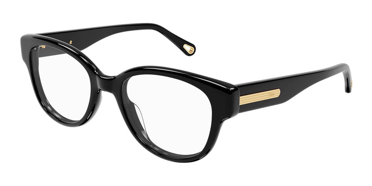 Chloé CH0124O 005 CH0124O Eyeglasses Black 51mm Women 2