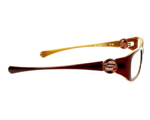 Oakley Spontaneous 4.0 Striped Plum Eyeglasses Brown 51mm Women 3