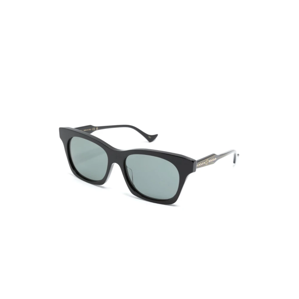 Gucci GG1299S 001 GG1299S Asian Fit Sunglasses Black 140mm Women