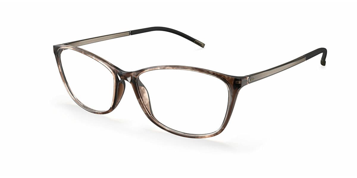 Silhouette SPX 1603 75 9210 SPX Illusion 1603 Eyeglasses Brown 55mm Men 2