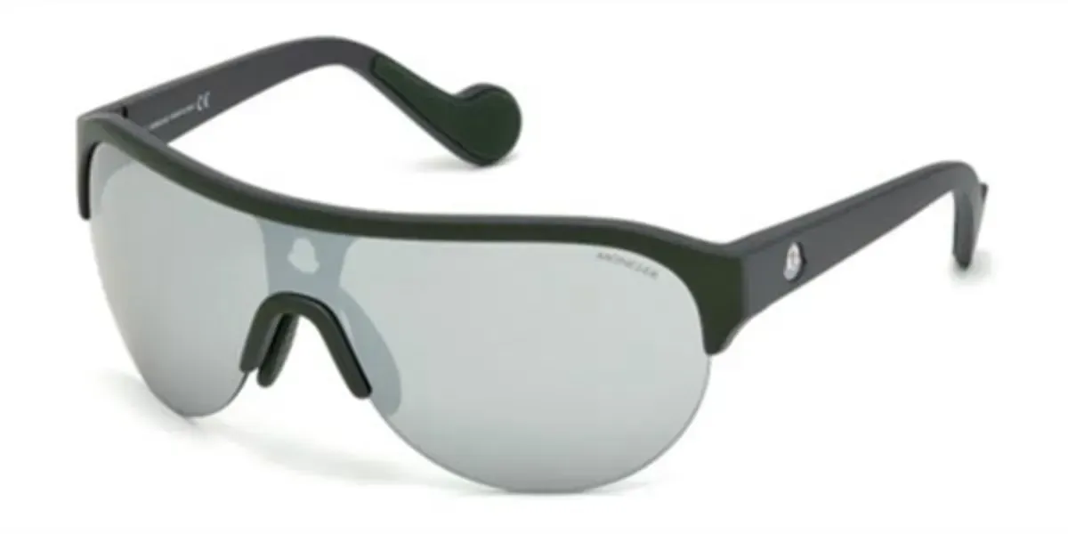 Moncler ML0049 98C Sunglasses Green 00mm Unisex