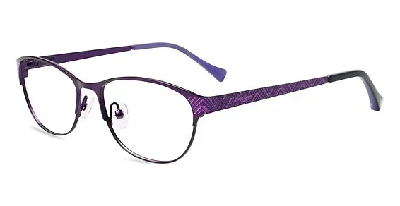 Lucky Brand Waves Eyeglasses Purple 53mm Women