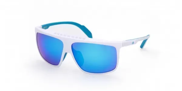 Adidas SP0032-H 21X Sunglasses White 64mm Men