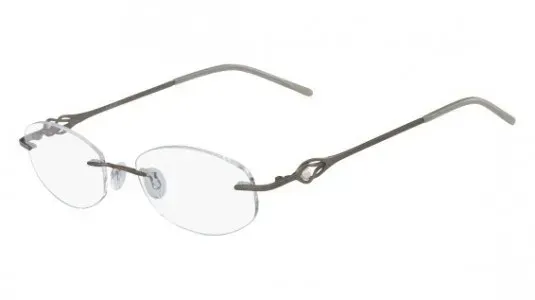 Airlock Majestic 200 Eyeglasses Taupe Brown 51mm Women