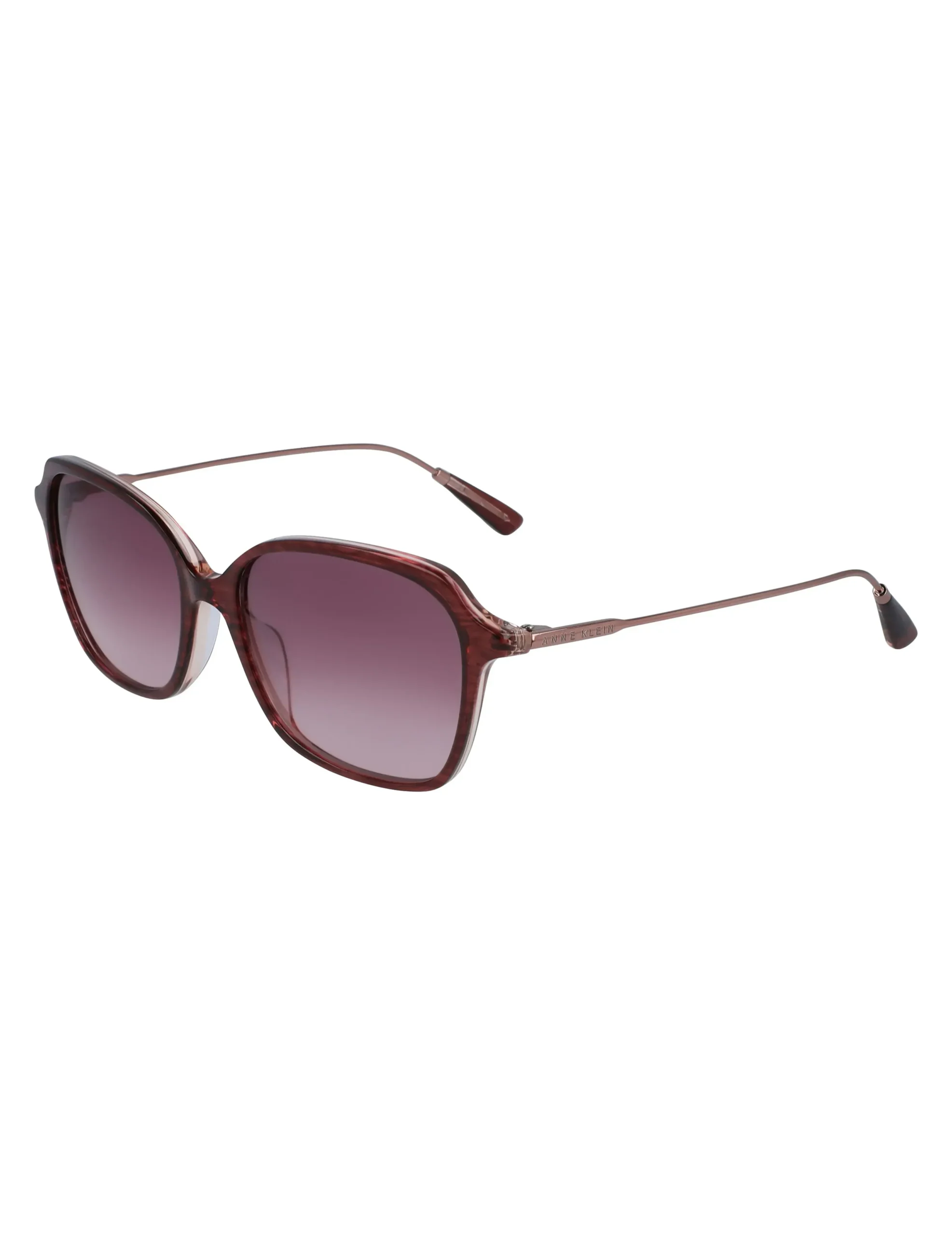 Anne Klein AK7058 604 Sunglasses Merlot 55mm Women