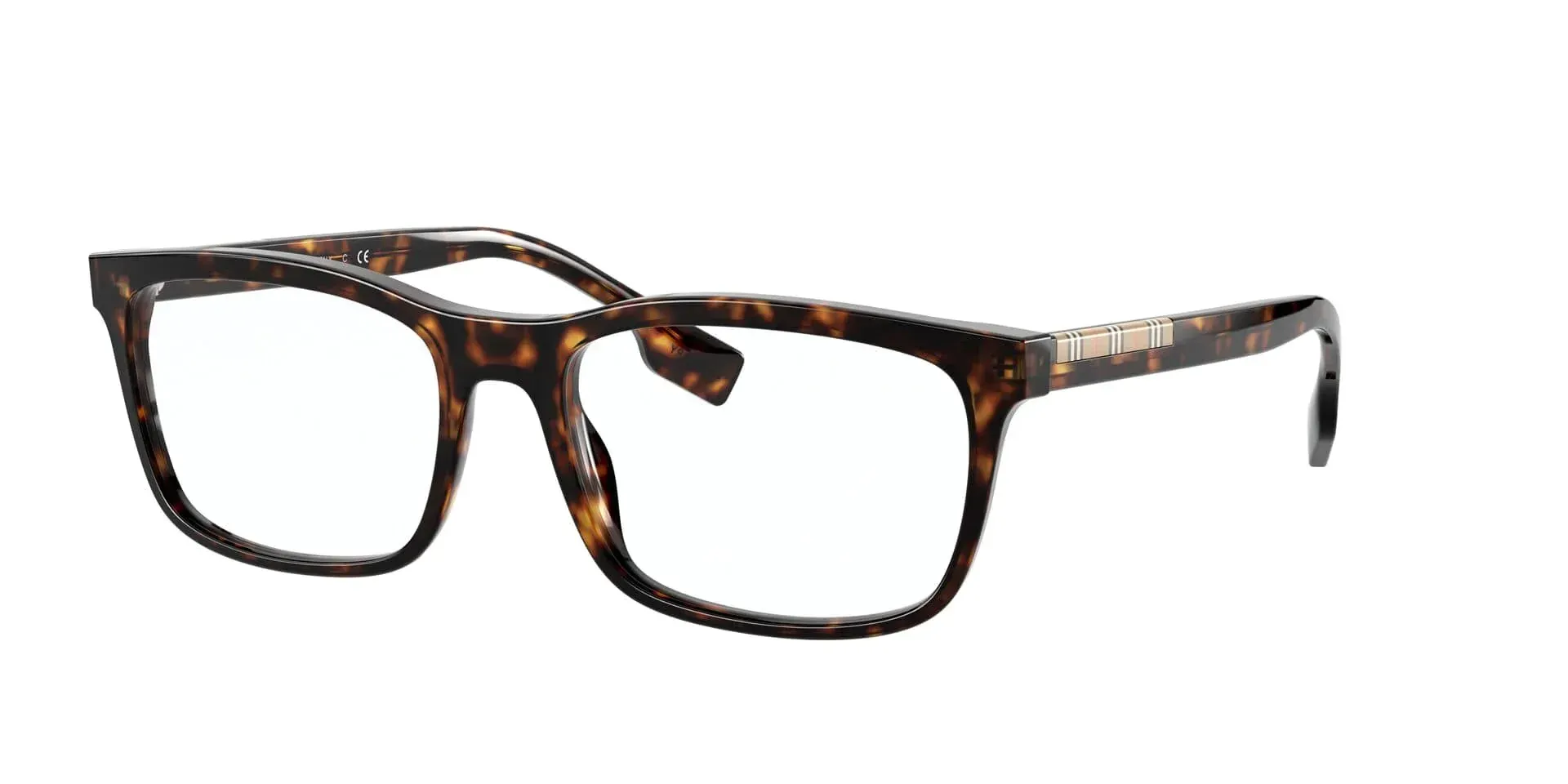 Burberry BE2334 Elm Eyeglasses Dark Havana 57mm Men