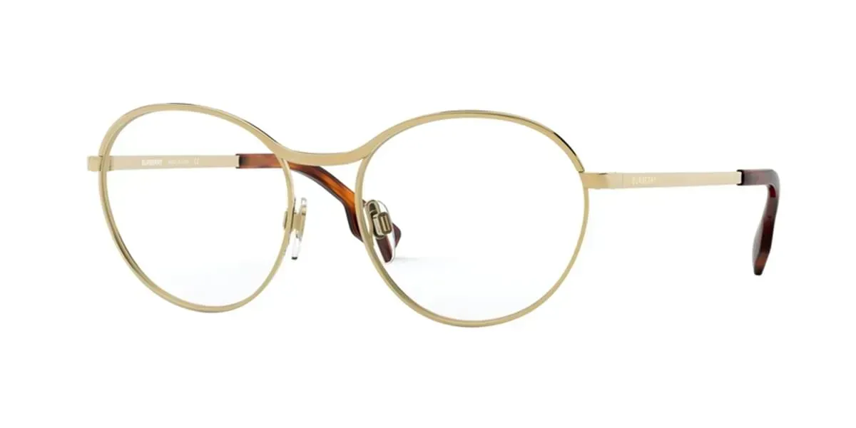Burberry BE1337 1017 Eyeglasses Gold 53mm Women