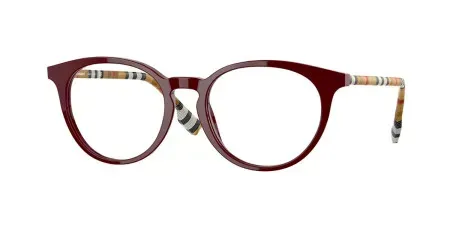 Burberry BE2318 CHALCOT Eyeglasses Bordeaux 49mm Women