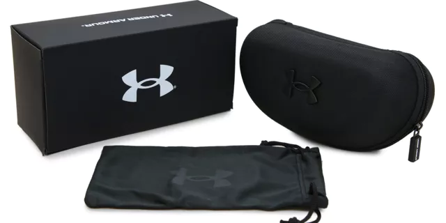 UNDER ARMOUR CONQUER 8650132 030124 Sunglasses Gloss Gray 71mm Men _Case