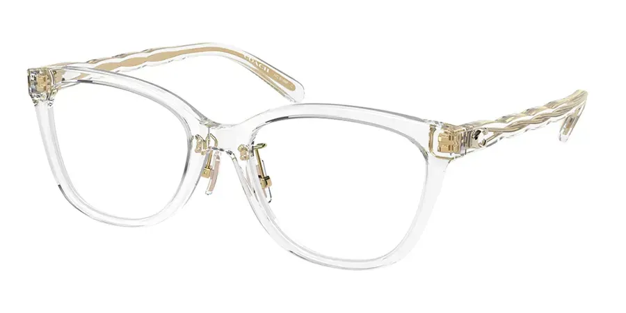 Coach HC6186F 5111 Eyeglasses Clear 53mm Women