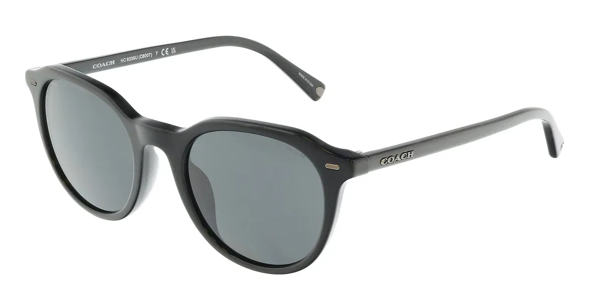 Coach HC8339U Sunglasses Black 52mm Men
