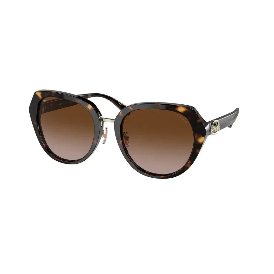Coach 0HC8331 512013 Sunglasses Dark Tortoise 55mm Women