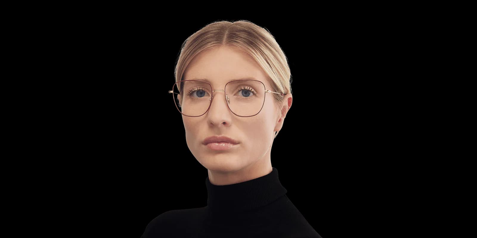 Nathalie Blanc Camille C628 Eyeglasses Gold Pale 55mm Women 2