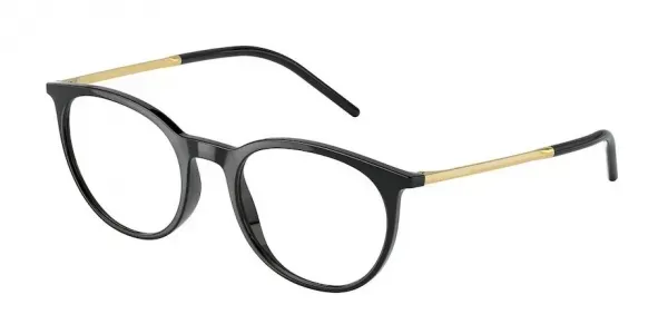 Dolce & Gabbana DG5074 Eyeglasses Black 50mm Men