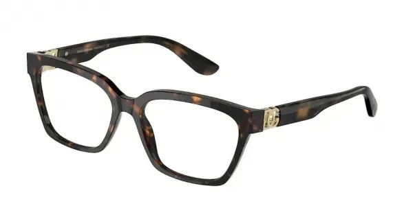 Dolce & Gabbana DG3343 Eyeglasses Havana 53mm Women