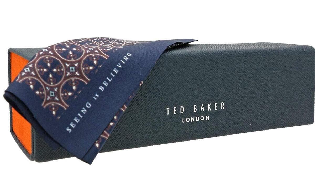 Ted Baker TXL507 DGN Eyeglasses Multicolor 58mm Men _Case