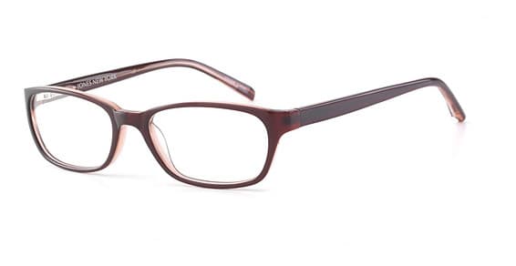 Jones New York J730 Eyeglasses Burgundy 53mm Women