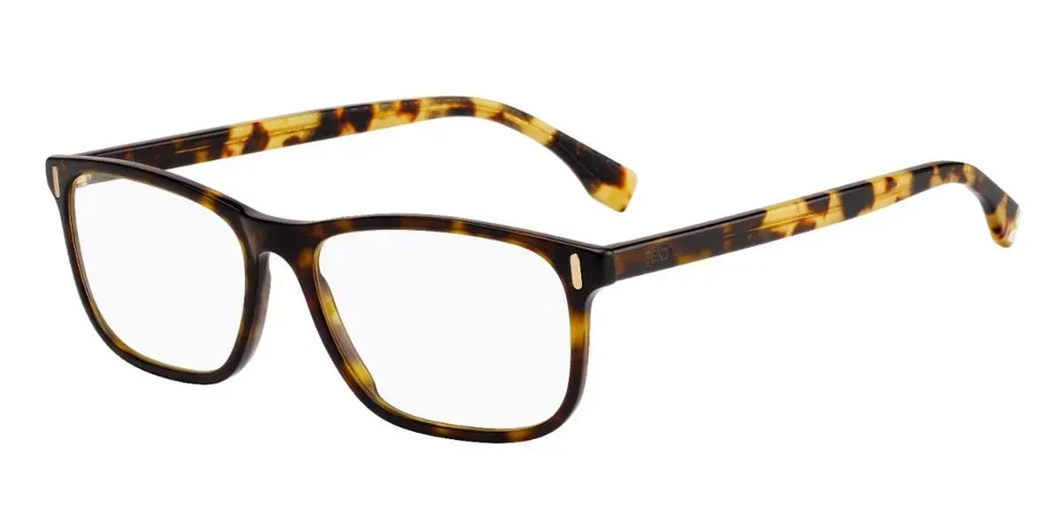 Fendi FFM0062 086 Eyeglasses Dark Havana 54mm Men