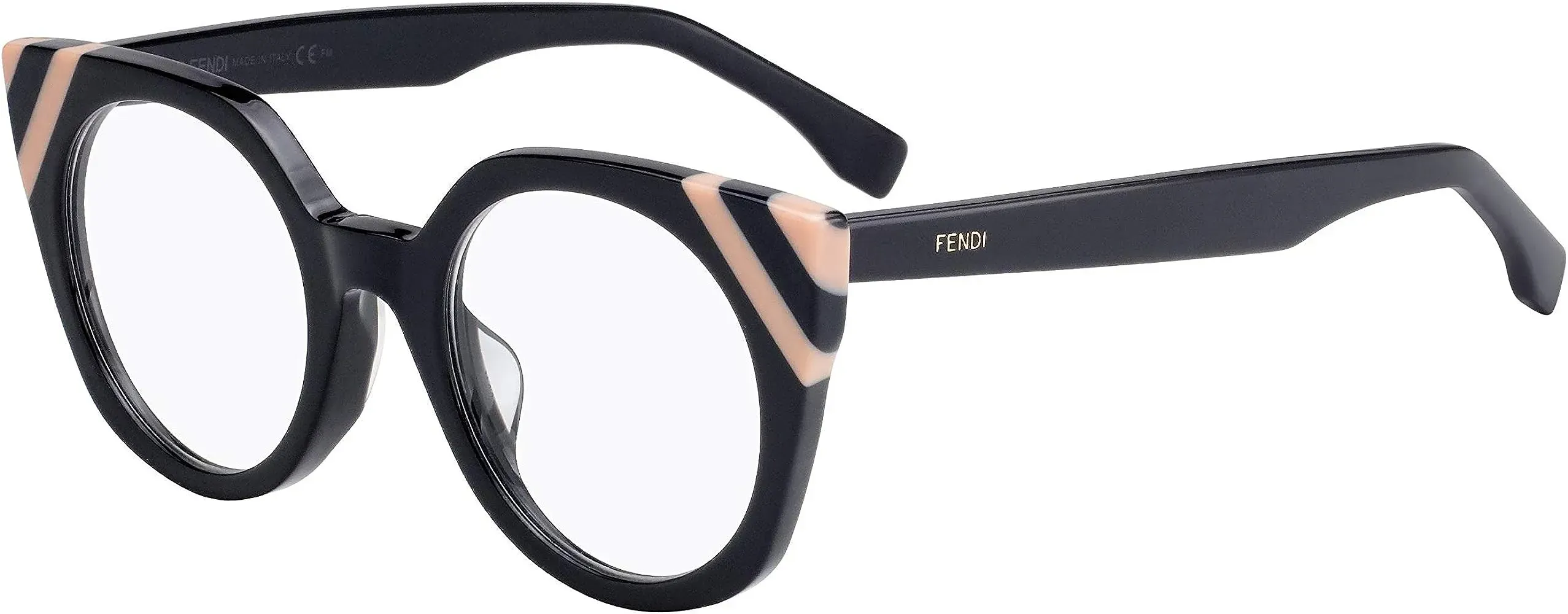 Fendi FF0246 KB7 Eyeglasses Black 48mm Women