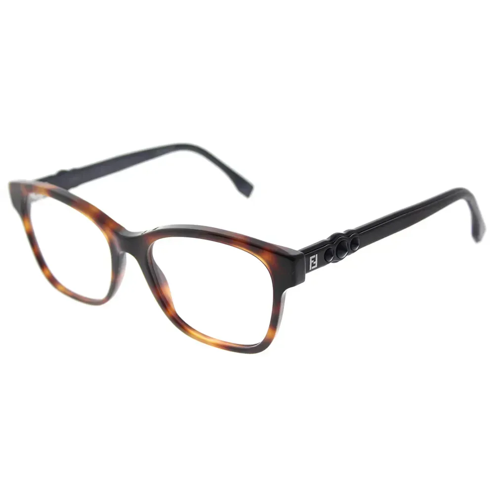 Fendi FF0276 086 Fun Fair Eyeglasses Dark Havana 51mm Women