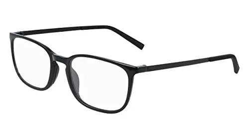 Flexon EP8012 001 Eyeglasses Shiny Black 55mm Men