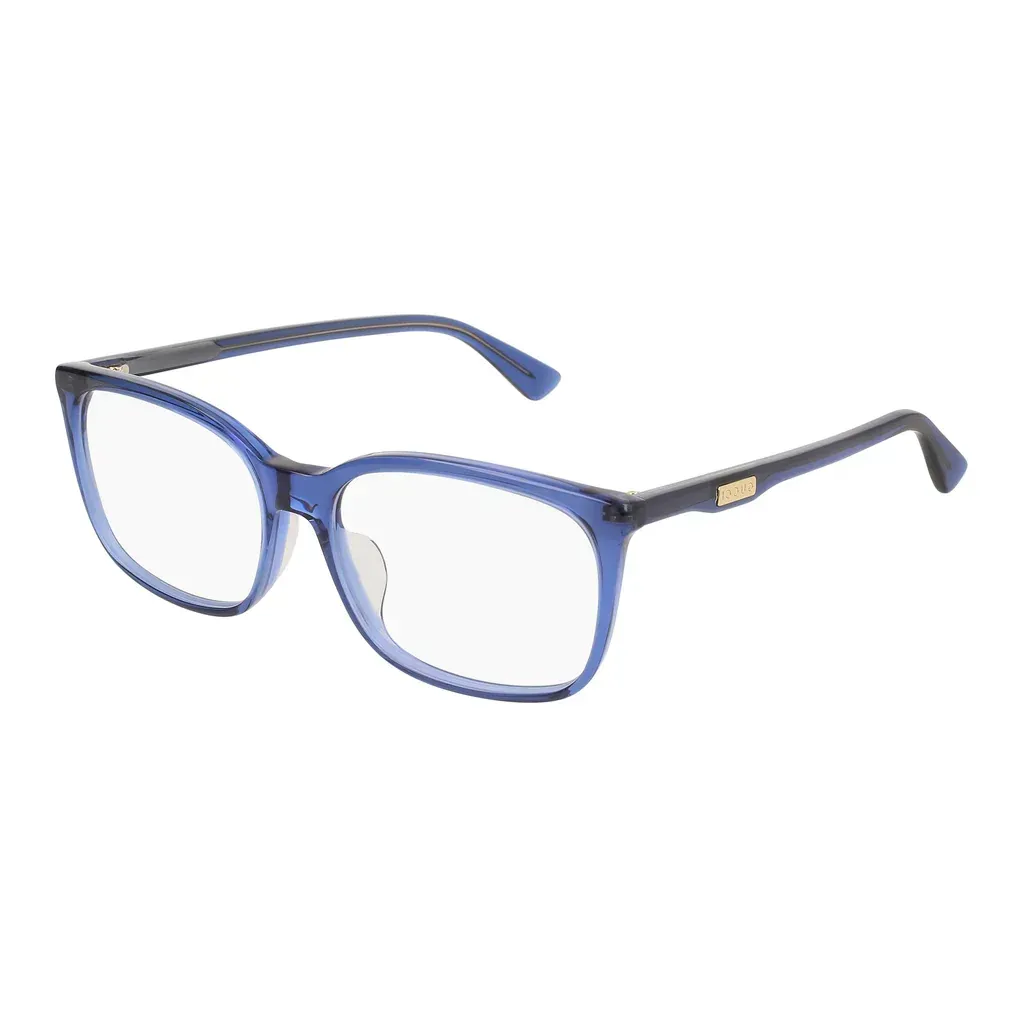 Gucci GG0333OA 003 Eyeglasses Blue 55mm Men