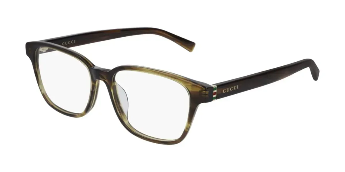 Gucci GG0455OA 004 Eyeglasses Havana 53mm Men