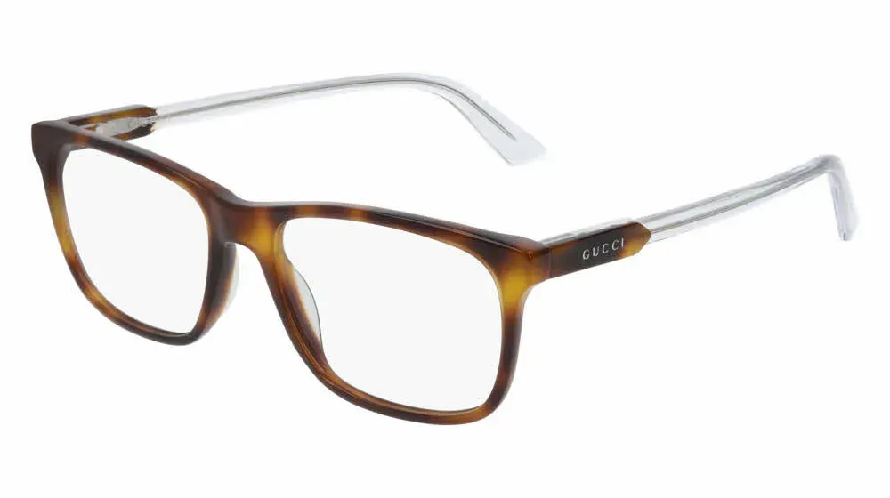 Gucci GG0490O 003 Eyeglasses Havana 53mm Women