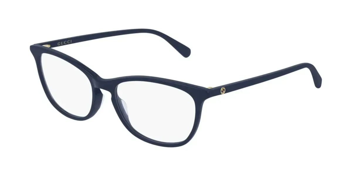Gucci GG0549O 008 Eyeglasses Blue 54mm Women