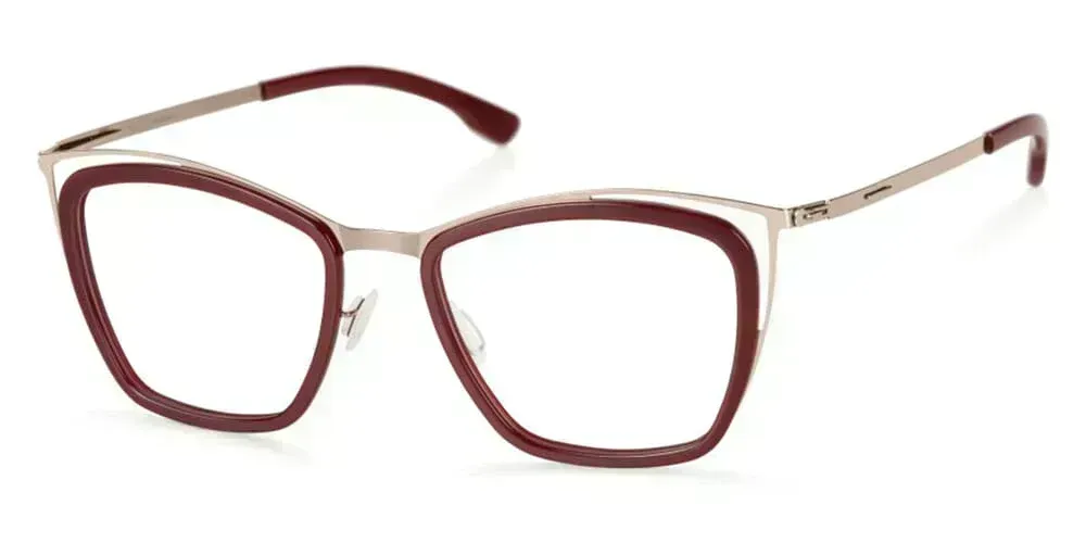 ic! berlin Louisa Eyeglasses Shiny Bronze 47mm Women
