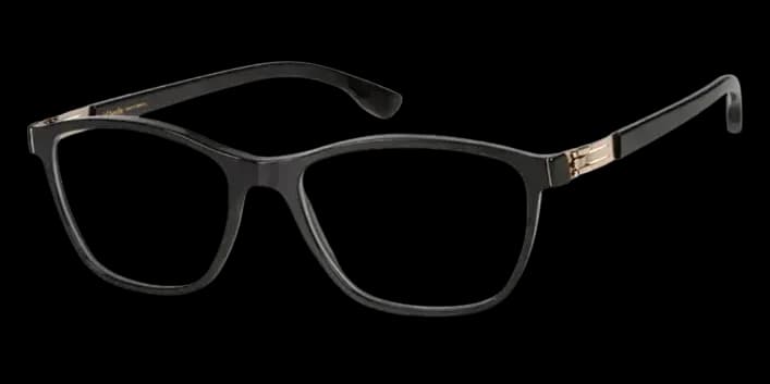 ic! berlin Nuance Eyeglasses Black 52mm Women