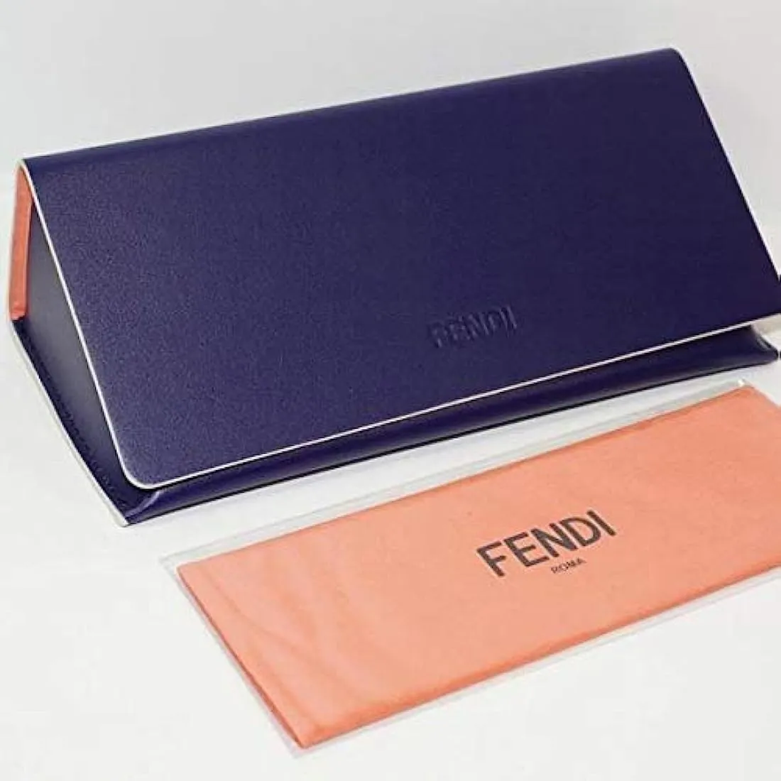 Fendi FF0456/F Asian Fit FG4 Eyeglasses Brown Gold 55mm Women _Case