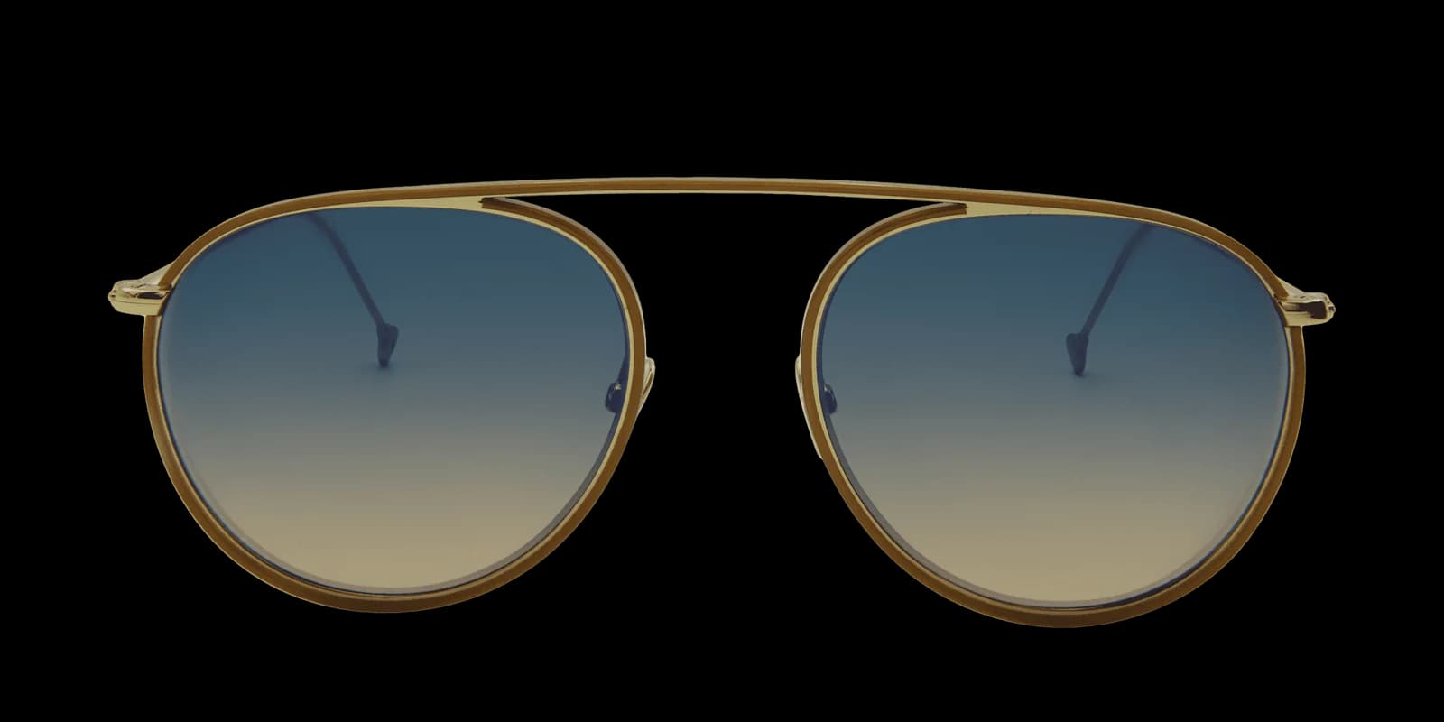 Nathalie Blanc Diego C236 Sunglasses Beige Gold 54mm Women 2