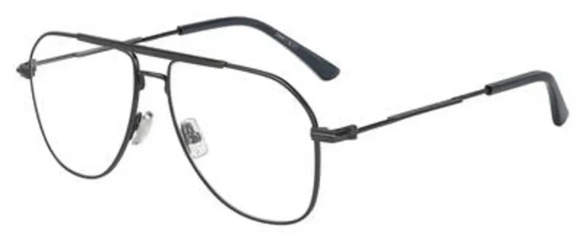Jimmy Choo JM005 GUA Eyeglasses Ruthenium Grey 58mm Men