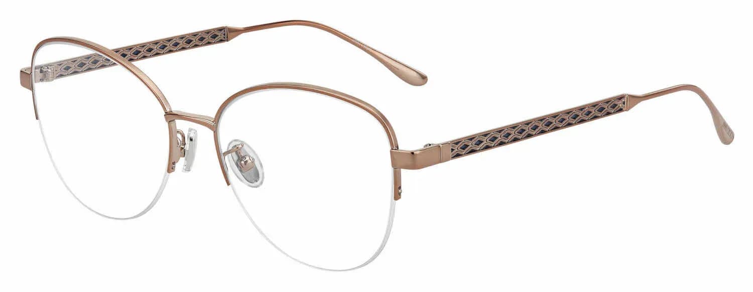 Jimmy Choo JC235/F EWD Eyeglasses Brown 54mm Women