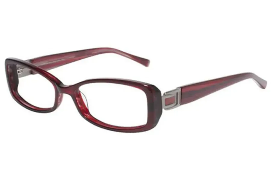 Jones New York J741 Eyeglasses Ruby 52mm Women