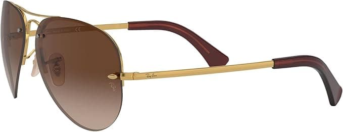 Ray-Ban RB4175 877 Rb3449 001/13 Sunglasses Gold 59mm Unisex 3