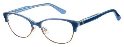 Juicy Couture JU174 0OXZ Eyeglasses Blue Crystal 52mm Women