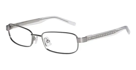 Lucky Brand Zipper Eyeglasses Dark Gun 47mm Unisex