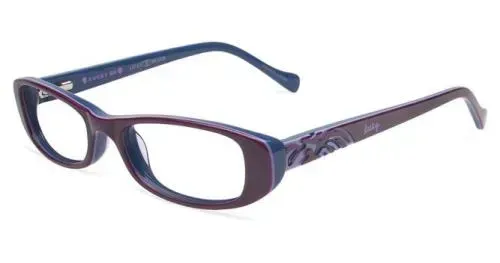 Lucky Brand Spark Plug Eyeglasses Purple 46mm Women